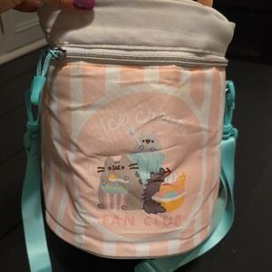 Pusheen Culturefly Fan Club Ice Cream Cat Cooler Lunch Box Bag
